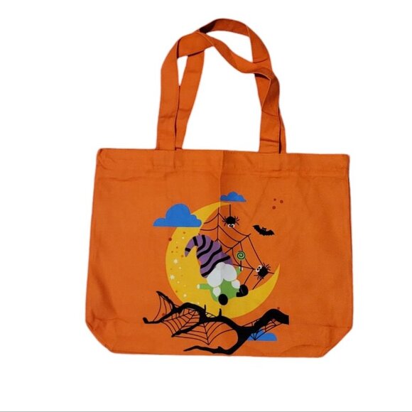 Halloween Trick or Treat Canvas Tote Bags - NIP - Picture 2 of 11